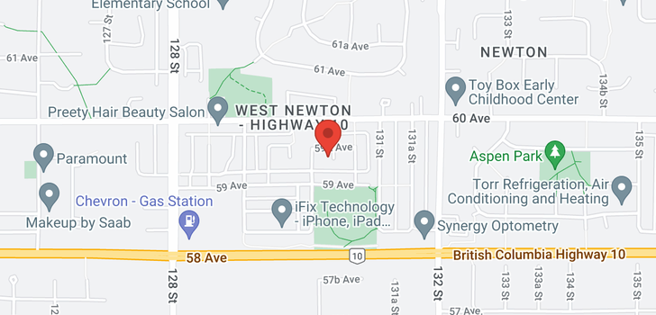 map of 5931 130A STREET